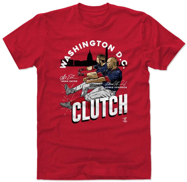 Adam Eaton Shirt - Washington Baseball Men's Apparel - Adam Eaton & Howie Kendrick Clutch