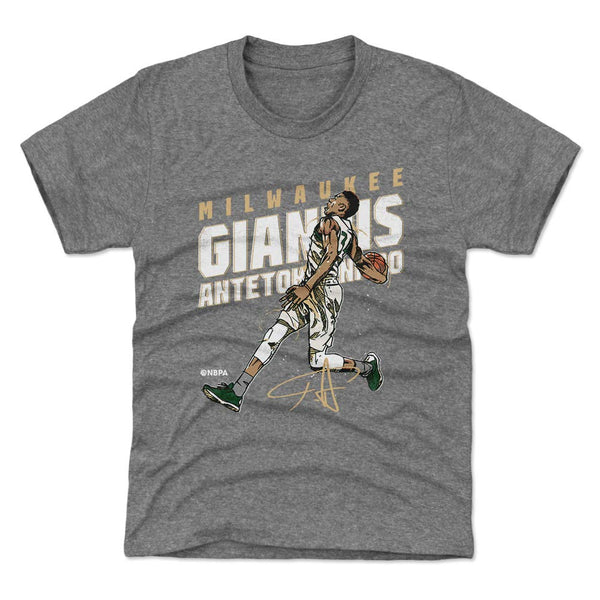 Giannis Antetokounmpo Milwaukee Basketball Kids Shirt - Giannis Antetokounmpo Slam