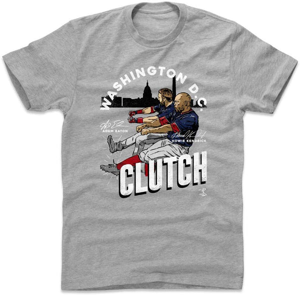 Adam Eaton Shirt - Washington Baseball Men's Apparel - Adam Eaton & Howie Kendrick Clutch