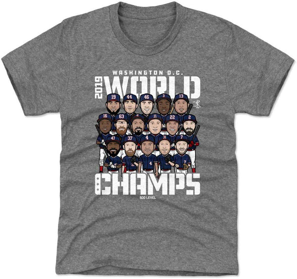 Washington Baseball 2019 World Champs Youth Kids Shirt