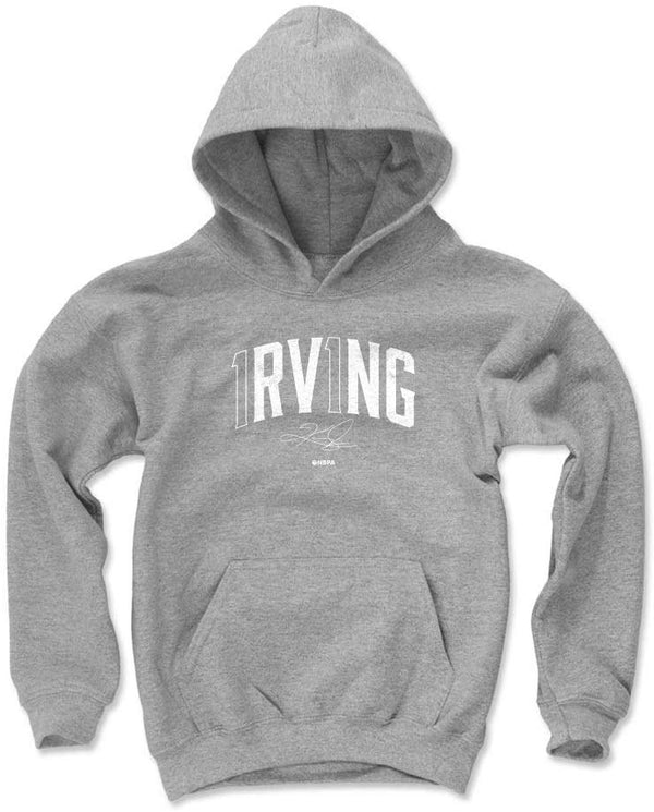 Kyrie Irving Brooklyn Basketball Kids Hoodie - Kyrie Irving Name Number