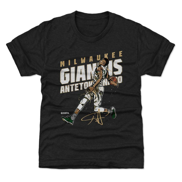 Giannis Antetokounmpo Milwaukee Basketball Kids Shirt - Giannis Antetokounmpo Slam